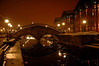 Snowy Night Frederick : Snowy Night in Downtown Frederick Maryland